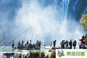 風(fēng)景怡人的九龍瀑布是十一滇東北方向的好去處