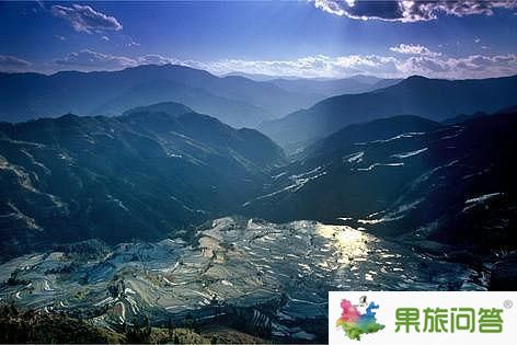 午時(shí)的元陽(yáng)風(fēng)光——元陽(yáng)縣哈尼梯田風(fēng)光