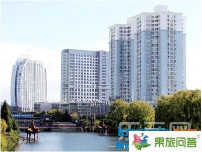 前年建成的海灣國際酒店，已成為大理市區(qū)一景。