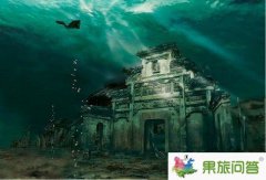 玉溪撫仙湖水下古城是什么樣的？