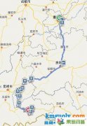 從重慶到文山開車怎么坐車？有多少公